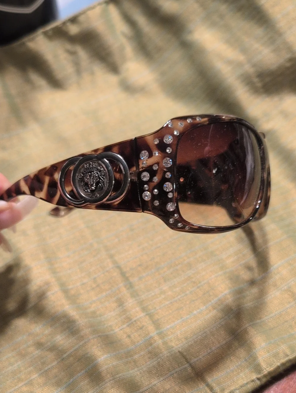 Women’s Tortoiseshell Oversized Sunglasses - Brown Lenses
